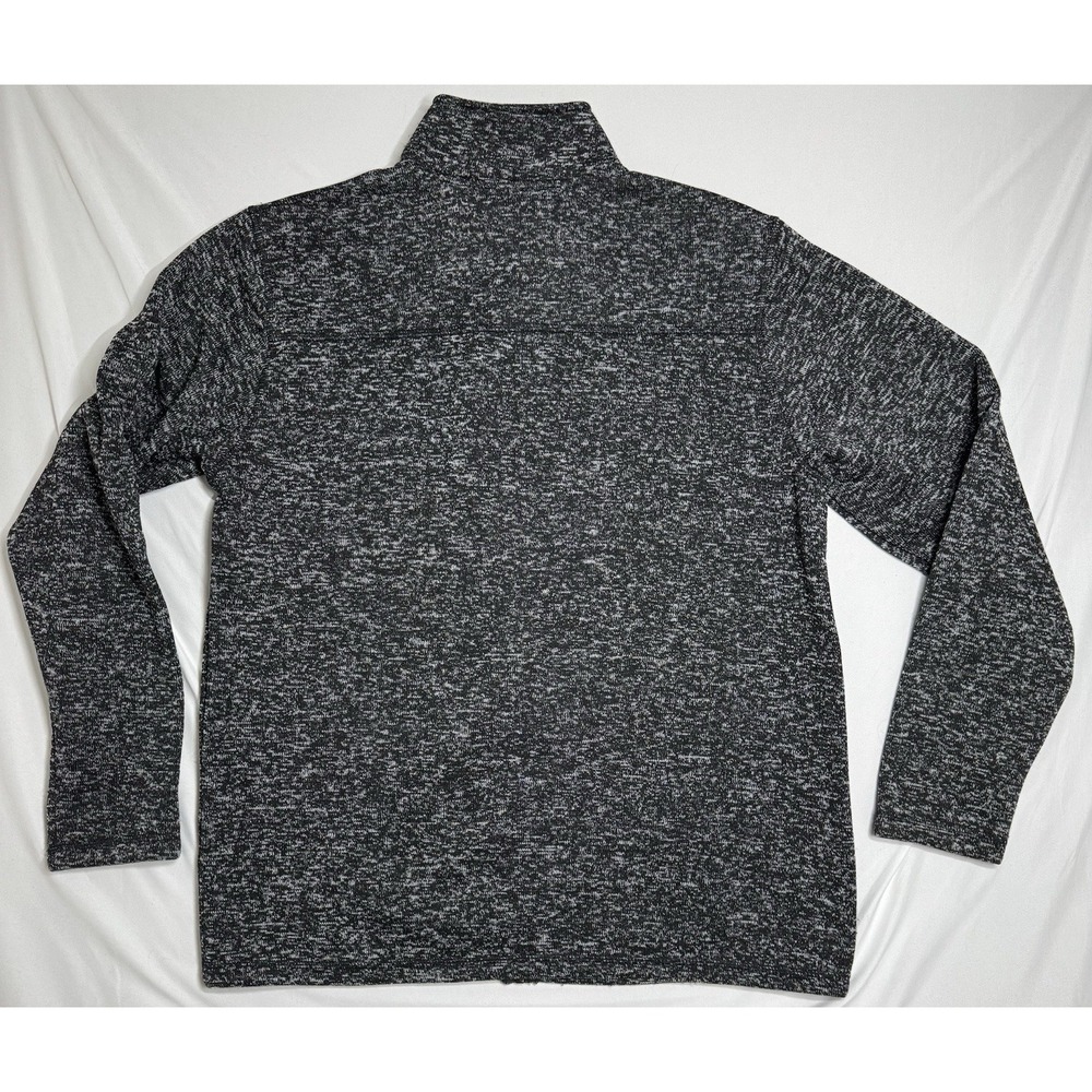 Ohio State Buckeyes Essential Knit Crew Fleece Full Zip Gray Size Large - Picture 5 of 7